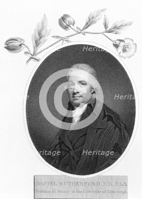 Daniel Rutherford, late 18th century. Artist: Unknown