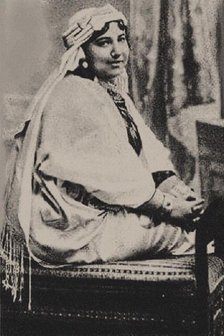 Malak Hifni Nasif (1886-1918). Creator: Anonymous.