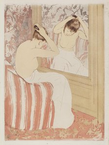 The Coiffure, 1890-1891. Creator: Mary Cassatt.