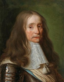 Portrait of Charles de La Porte (1602-1664), c. 1660. Creator: Champaigne, Philippe, de (1602-1674).