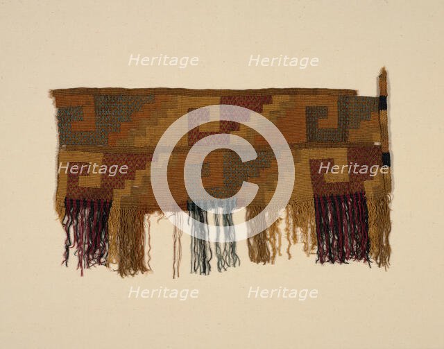 Fragment, Peru, A.D. 1000/1476. Creator: Unknown.