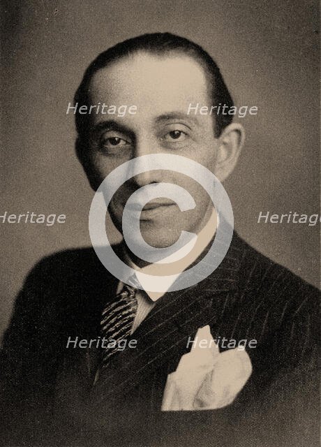 Portrait of the composer Paul Abraham (1892-1960), c1930. Creator: Anonymous ().