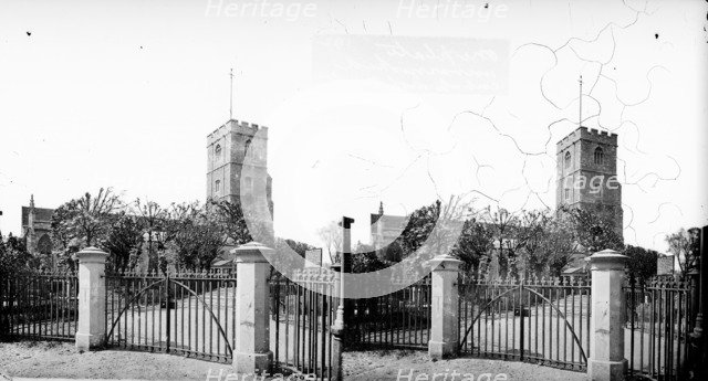 All Saints Church, Putney Bridge Approach, Fulham, London, c1870-1900. Artist: York & Son