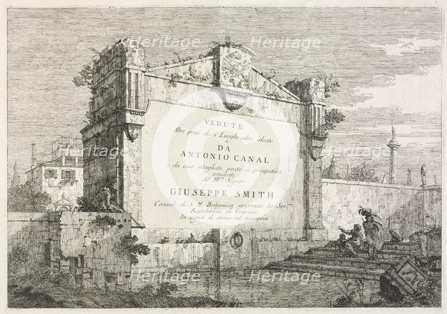Views, 1735-1746. Creator: Antonio Canaletto (Italian, 1697-1768).