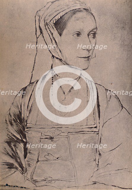 Jane Seymour, third Queen of King Henry VIII, 19th century (1894). Artist: Charles George Lewis.