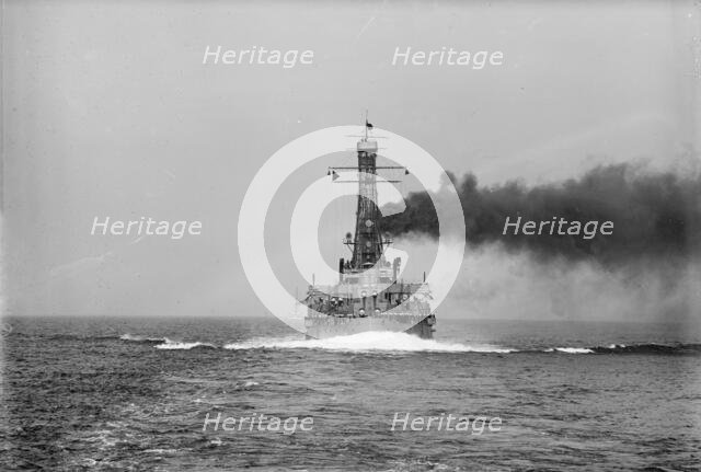 U.S.S. Rhode Island, 1913. Creator: Harris & Ewing.