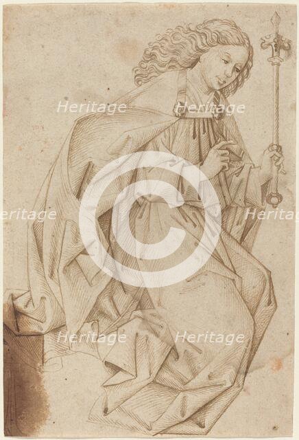 The Angel of the Annunciation, 1480s. Creator: Unknown.