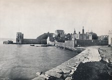 'Branksea Island - General View of the Castle', 1895. Artist: Unknown.
