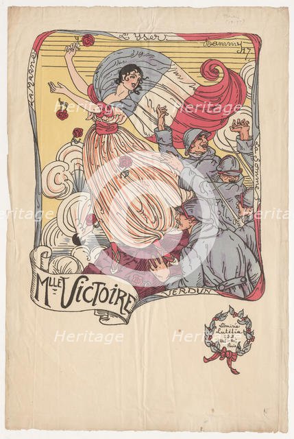 Mlle Victoire, 1917. Creator: Dammy, H. Robert (c. 1890-?).