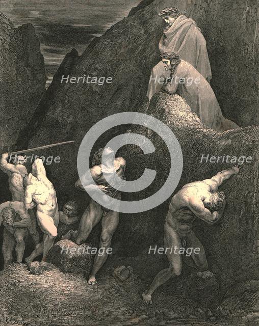 "Now mark how I do rip me! lo! How is Mahomet mangled!"', c1890.  Creator: Gustave Doré.