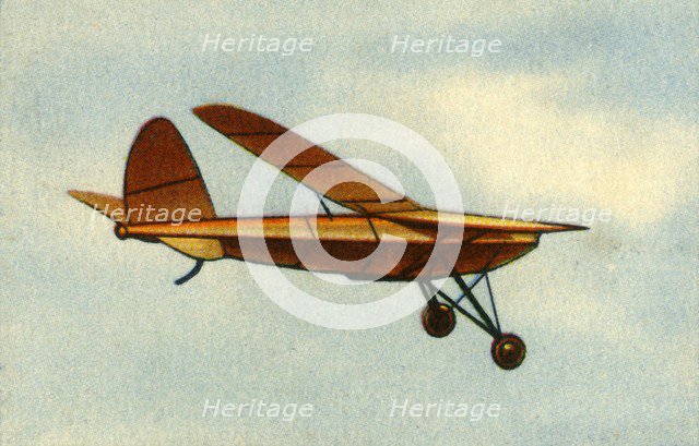 Powered model plane, 1932. Creator: Unknown.