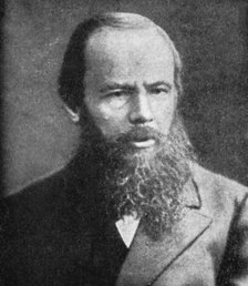 Fyodor Dostoevsky (1821-1881), Russian novelist, early 20th century. Artist: Unknown