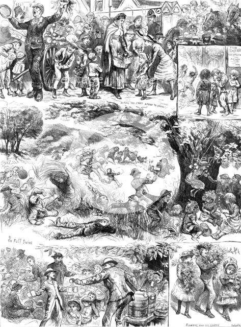 A Day in the Country, 1883. Creator: Joseph Swain.