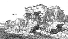 Temple of Kom Ombos, Upper Egypt, by Frank Dillon:...Institute of Painters in Oil Colours, 1883. Creator: Unknown.