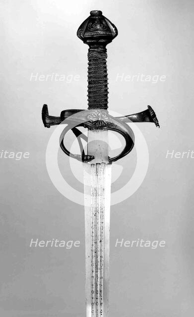 Rapier, Italian, ca. 1550-60. Creator: Unknown.