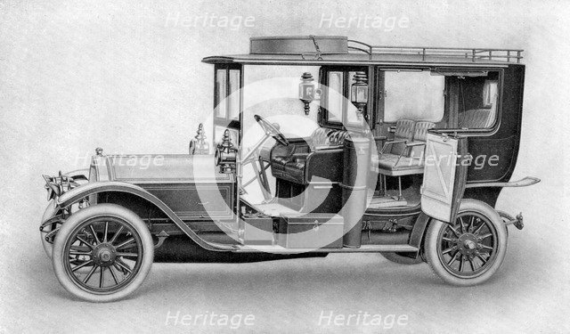 Drawing of a car, 1911-1912.Artist: Kilmsch & Co.