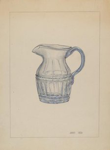 Cream Pitcher, c. 1937. Creator: Janet Riza.