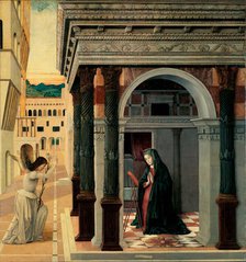 The Annunciation, 1475. Creator: Gentile Bellini.