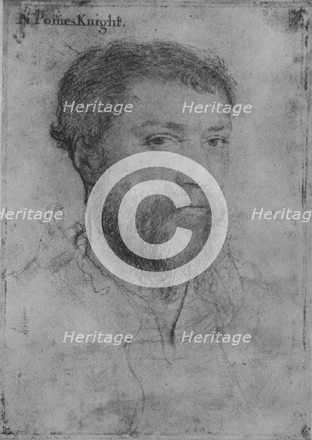 A Gentleman: Unknown (Not by Holbein)', c16th century (1945). Artist: Unknown.