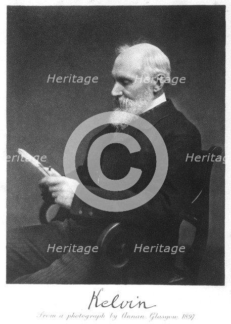 Lord Kelvin, Scottish mathematician and physicist, 1897. Artist: James Craig Annan