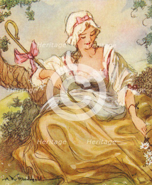 Madame du Barry, Mistress of King louis XV of France, 1937. Artist: Alexander K MacDonald