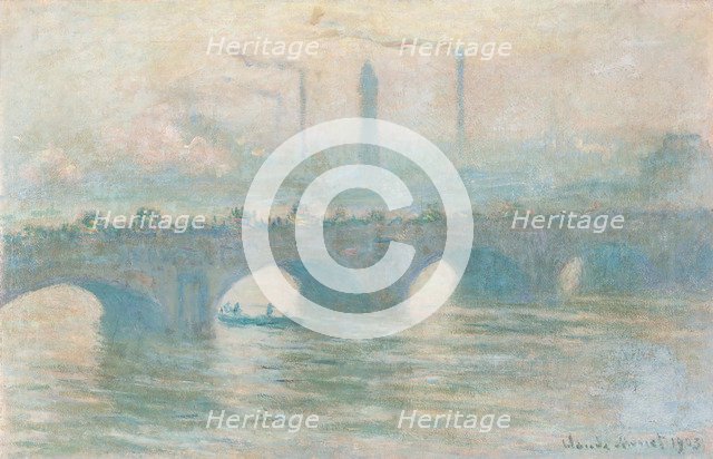 Waterloo Bridge, 1903.