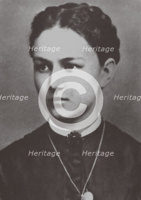 Nadezhda Nikolayevna Rimskaya-Korsakova née Purgold, 1860s.