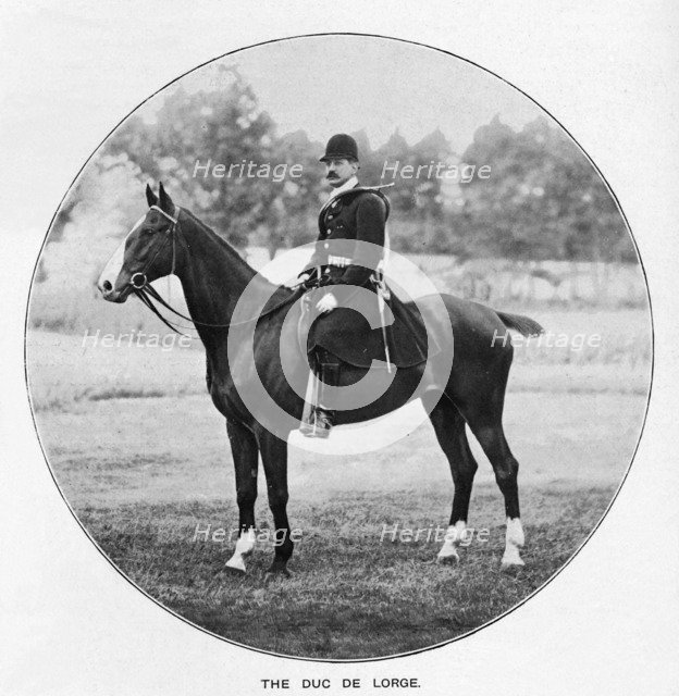 'The Duc De Lorge', c1901, (1903). Artist: Unknown.