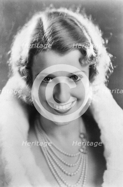 Jeanette MacDonald (1903-1965), American actress and singer, 20th century. Artist: Unknown