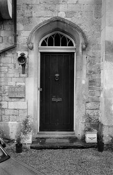 A Tudor-style doorway at Brook House, Station Yard, Steventon, Oxfordshire, 1999. Artist: EH/RCHME staff photographer