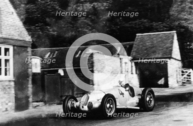 Mercedes-Benz W125, Donington Grand Prix, 1937. Artist: Unknown