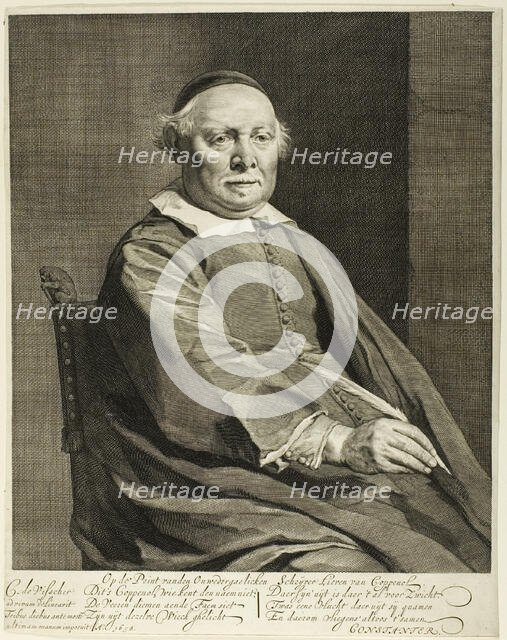 Lieven van Coppenol, n.d. Creator: Cornelis de Visscher.