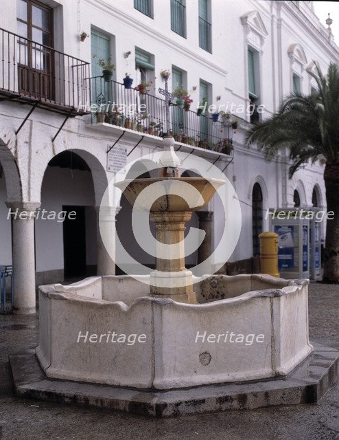 Source designed by the Painter Francisco de Zurbarán in front of the house where he had his studi…