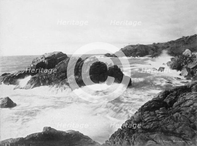 Mulgumpin, (Moreton Island), Cape Cliff, 1894. Creator: Poul C Poulsen.