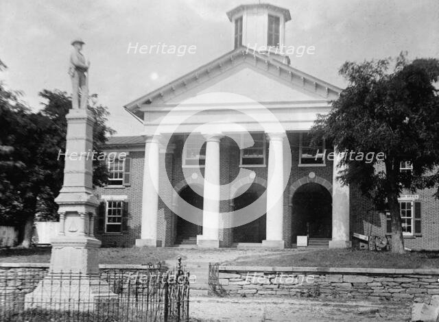 Feud - Scenes in Virginia Mountain Town at Trial After Feud, 1912. Creator: Harris & Ewing.