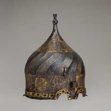 Turban Helmet, Turkey, in the style of Turkman armour, late 15th century-1st quarter 16th century. Creator: Unknown.