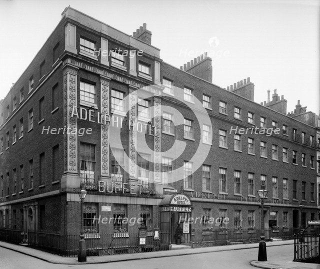 The Adelphi Hotel, John Street, Westminster, London, 1904. Artist: Bedford Lemere and Company