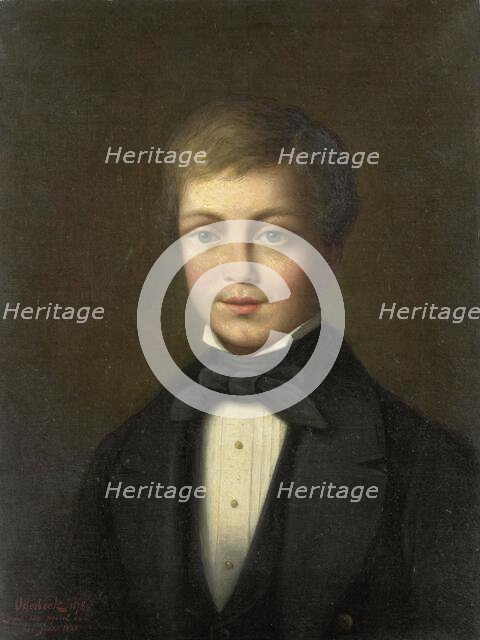 Jacob van Eeghen (1818-34) at the age of twelve, 1878.  Creator: Jacobus Hermanus Otterbeek.