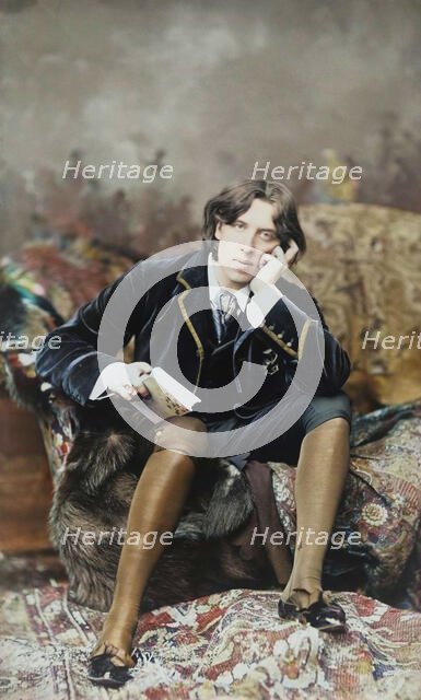 Oscar Wilde, 1882. Creator: Napoleon Sarony.
