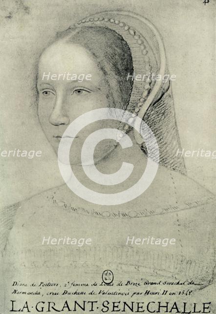Diane de Poitiers, 1525, (1907). Creator: Unknown.