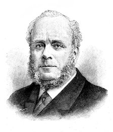 The late Mr. W. Saunders, M.P., 1895. Creator: P Naumann.