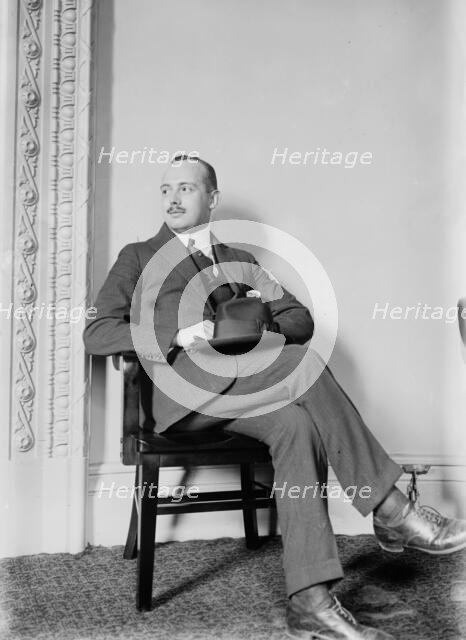 Wolf von Igel, between c1915 and c1920. Creator: Bain News Service.