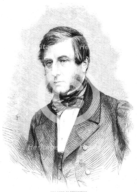 The Duke of Devonshire, 1862. Creator: Unknown.