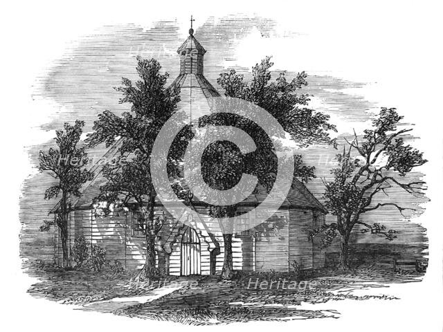 St. Luke's Temporary Church, Camden-Road, Holloway, 1856.  Creator: Unknown.