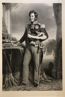 Portrait of Louis Philippe I (1773-1850), King of the French, 1843.