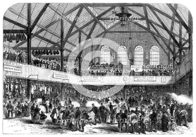 The People's Market, Whitechapel, 1868. Creator: Unknown.