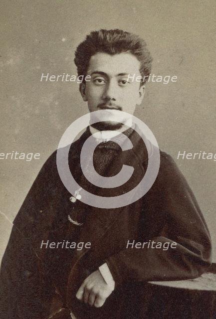 Portrait of the composer Alexandre Luigini (1850-1906). Creator: Nadar, Gaspard-Félix (1820-1910).