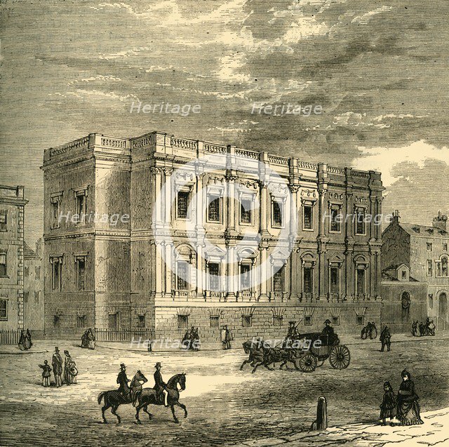 'Chapel Royal, Whitehall, Exterior', (1881). Creator: Unknown.