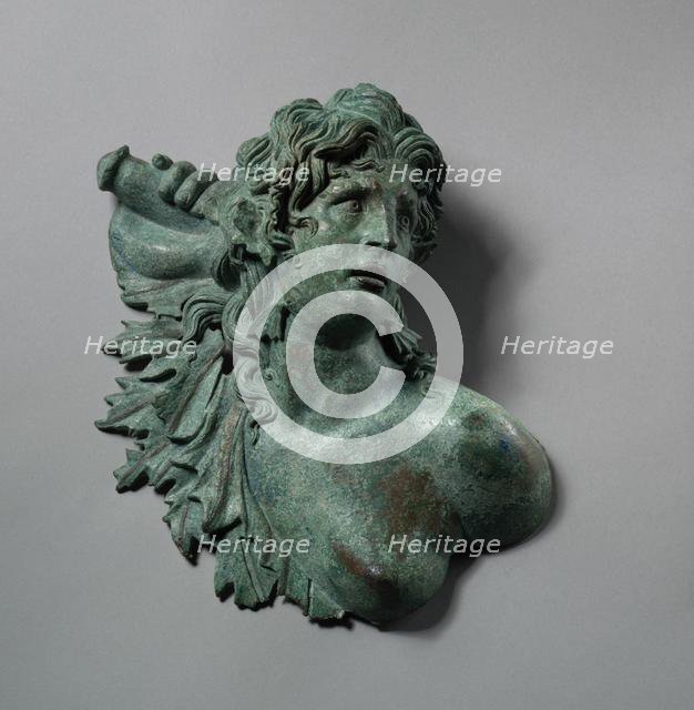 Tritoness Relief Applique, late 2nd Century BC. Creator: Unknown.