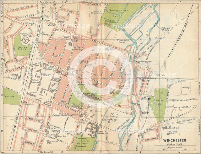 'Winchester', c20th Century. Artist: John Bartholomew.